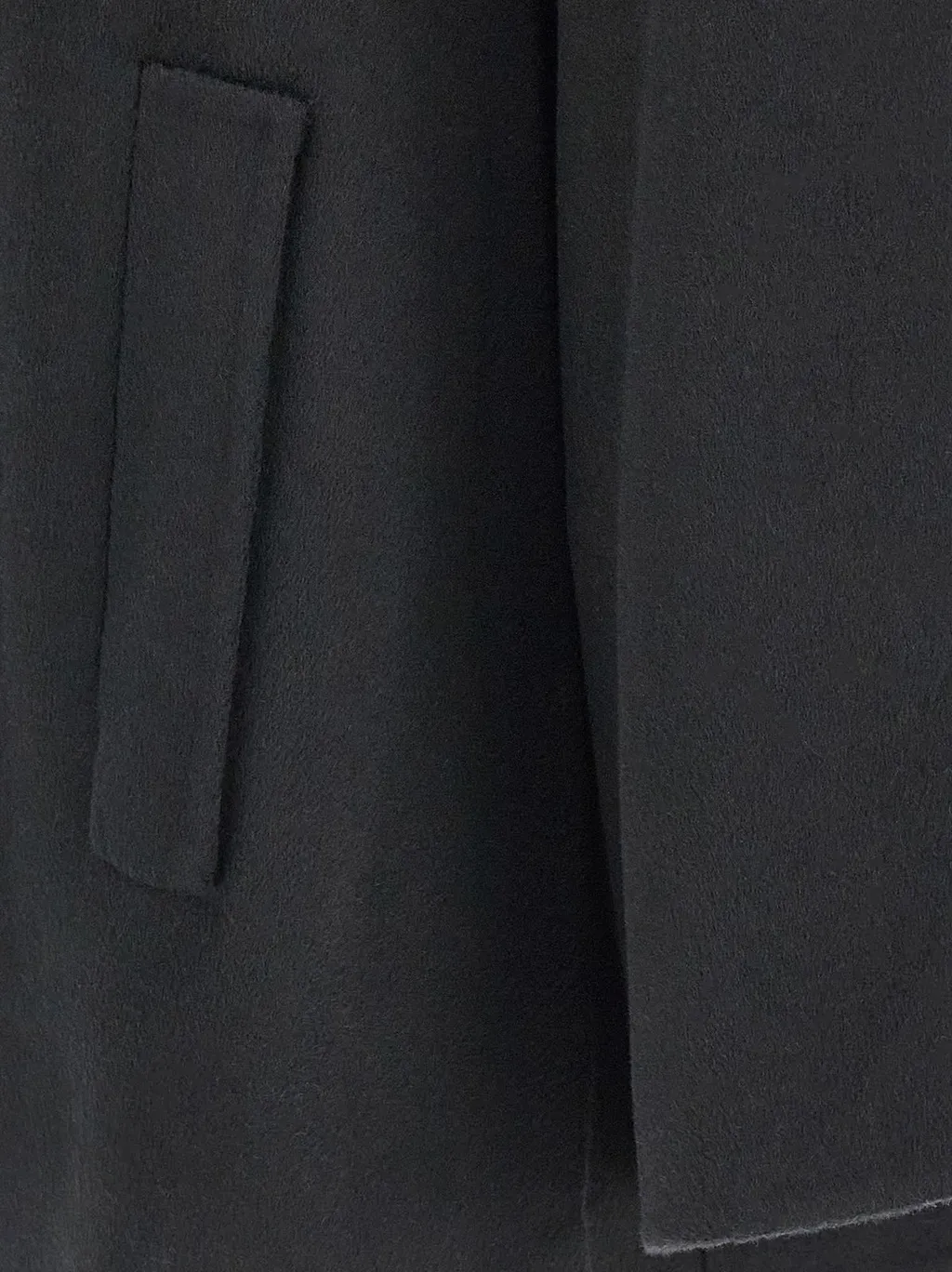 Cape Coat With Bow Detail