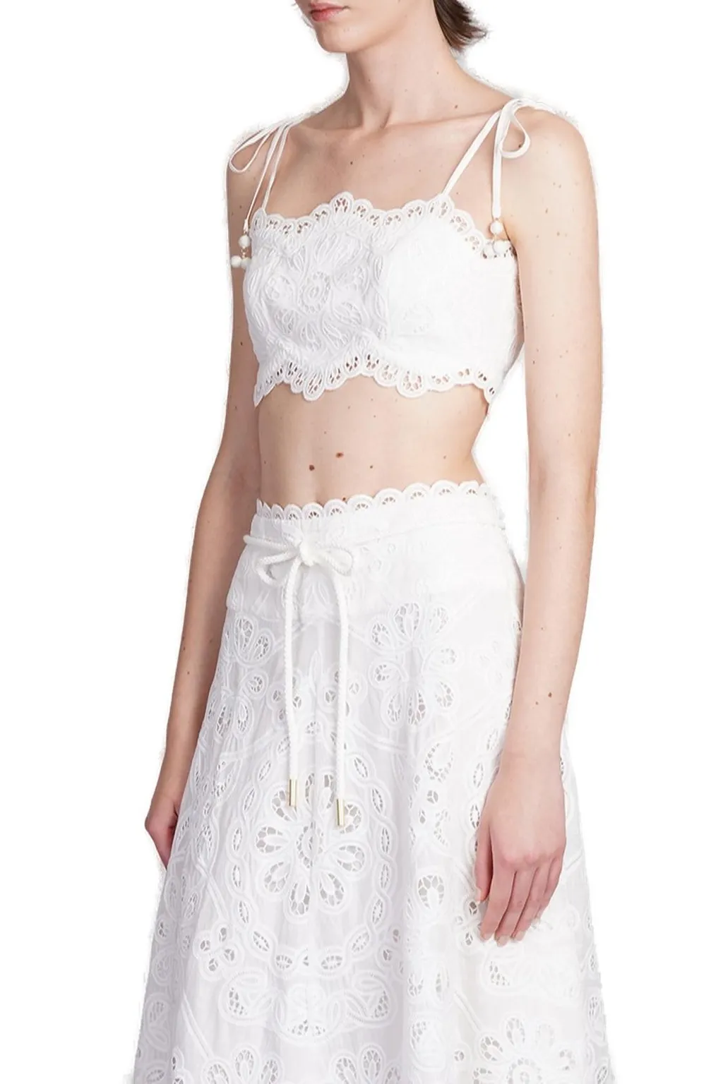 Cropped Lace Top