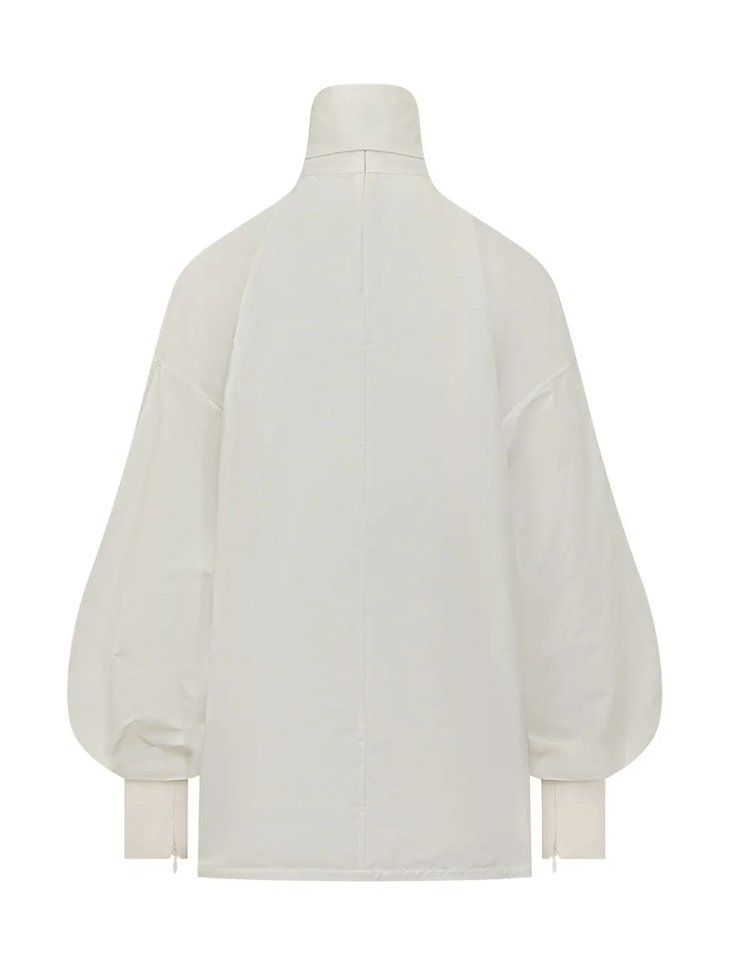 High Neck Bow Blouse