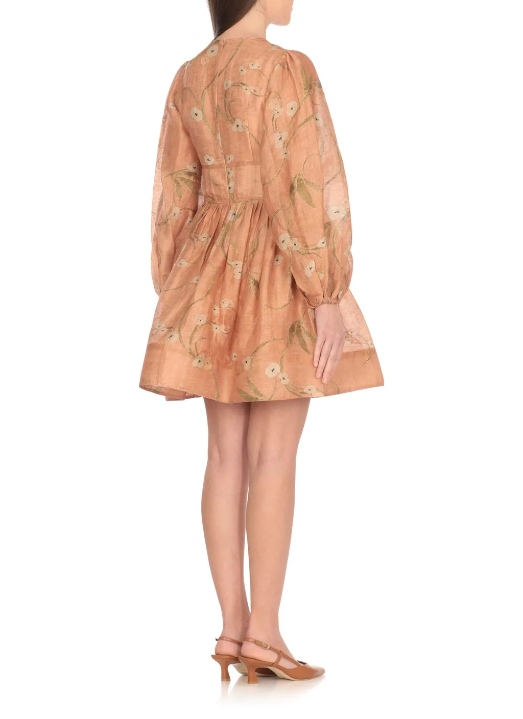 Floral Print Mini Dress