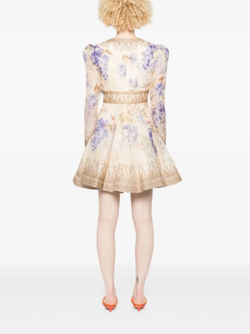 Floral Print Mini Dress