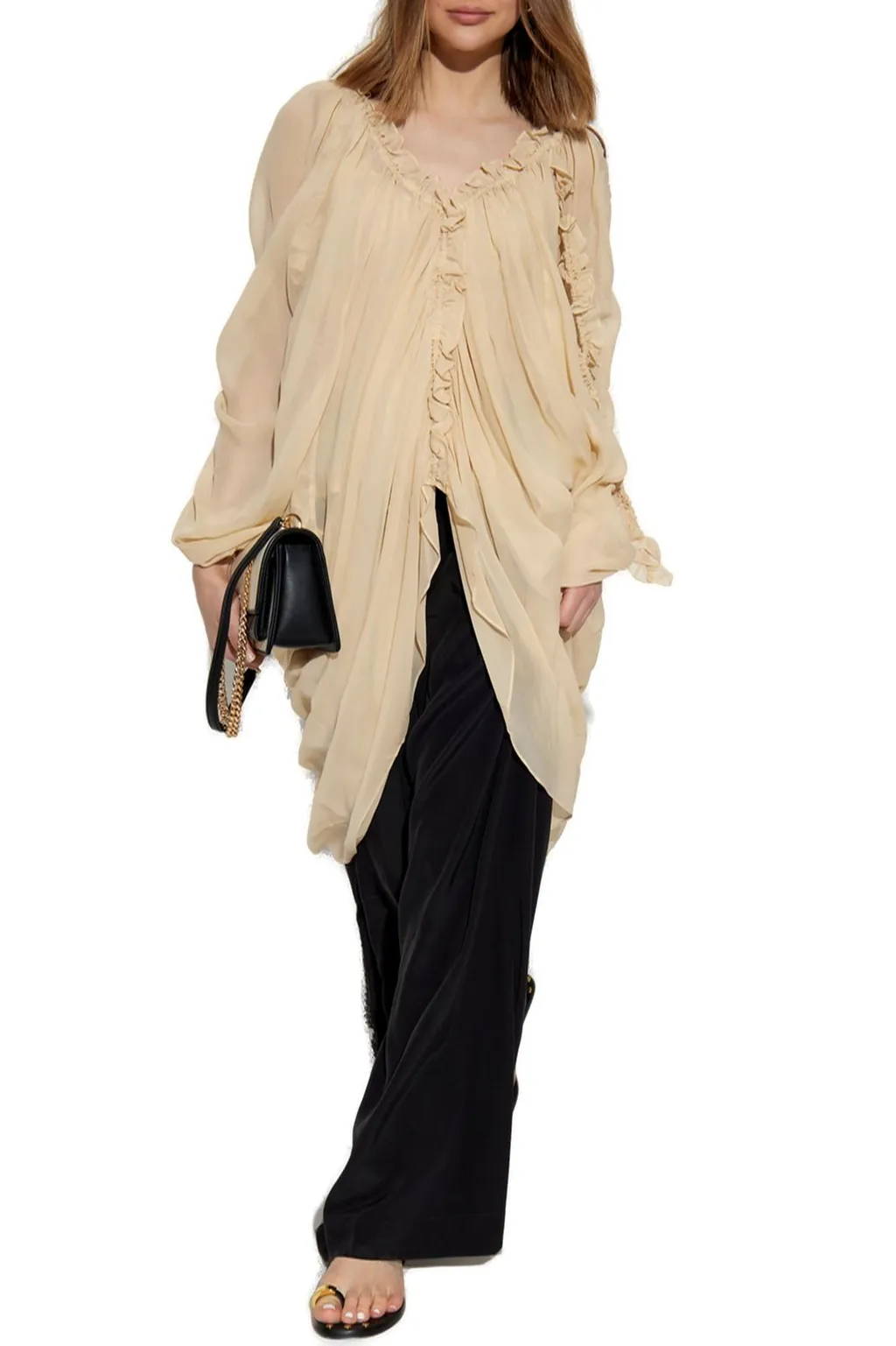 Ruffled Kaftan