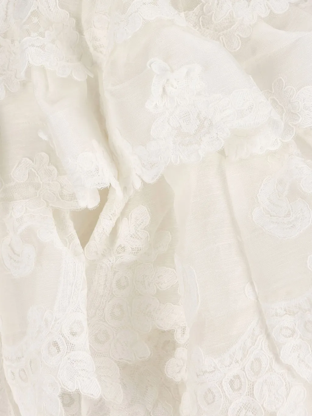 Tiered Lace Mini Dress