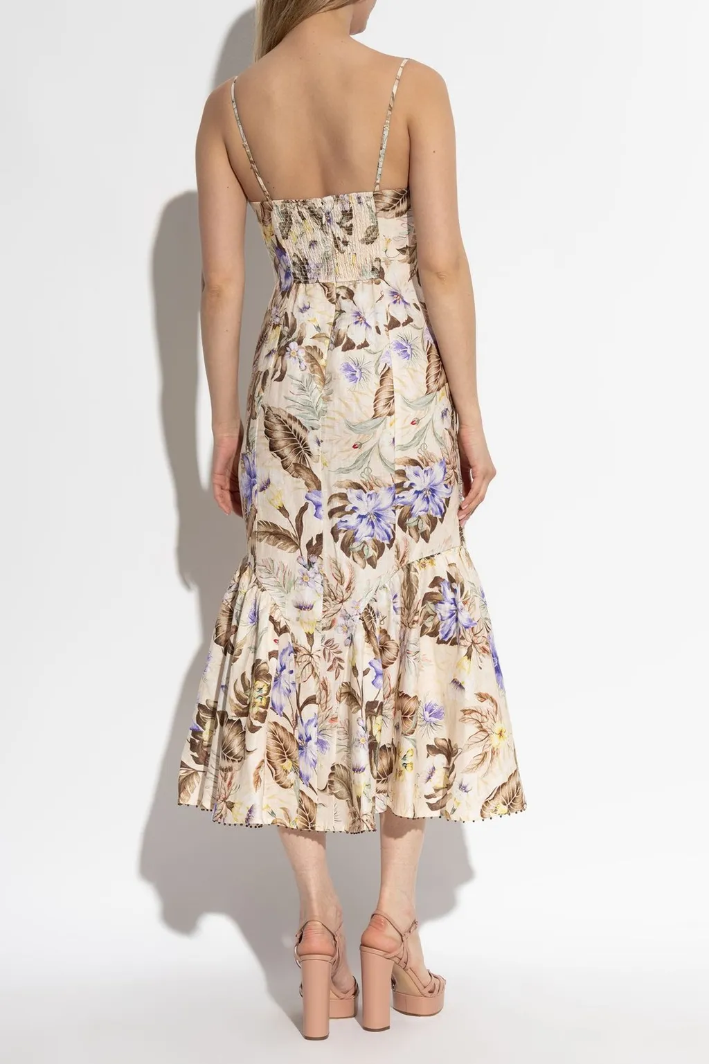 Floral Print Midi Dress