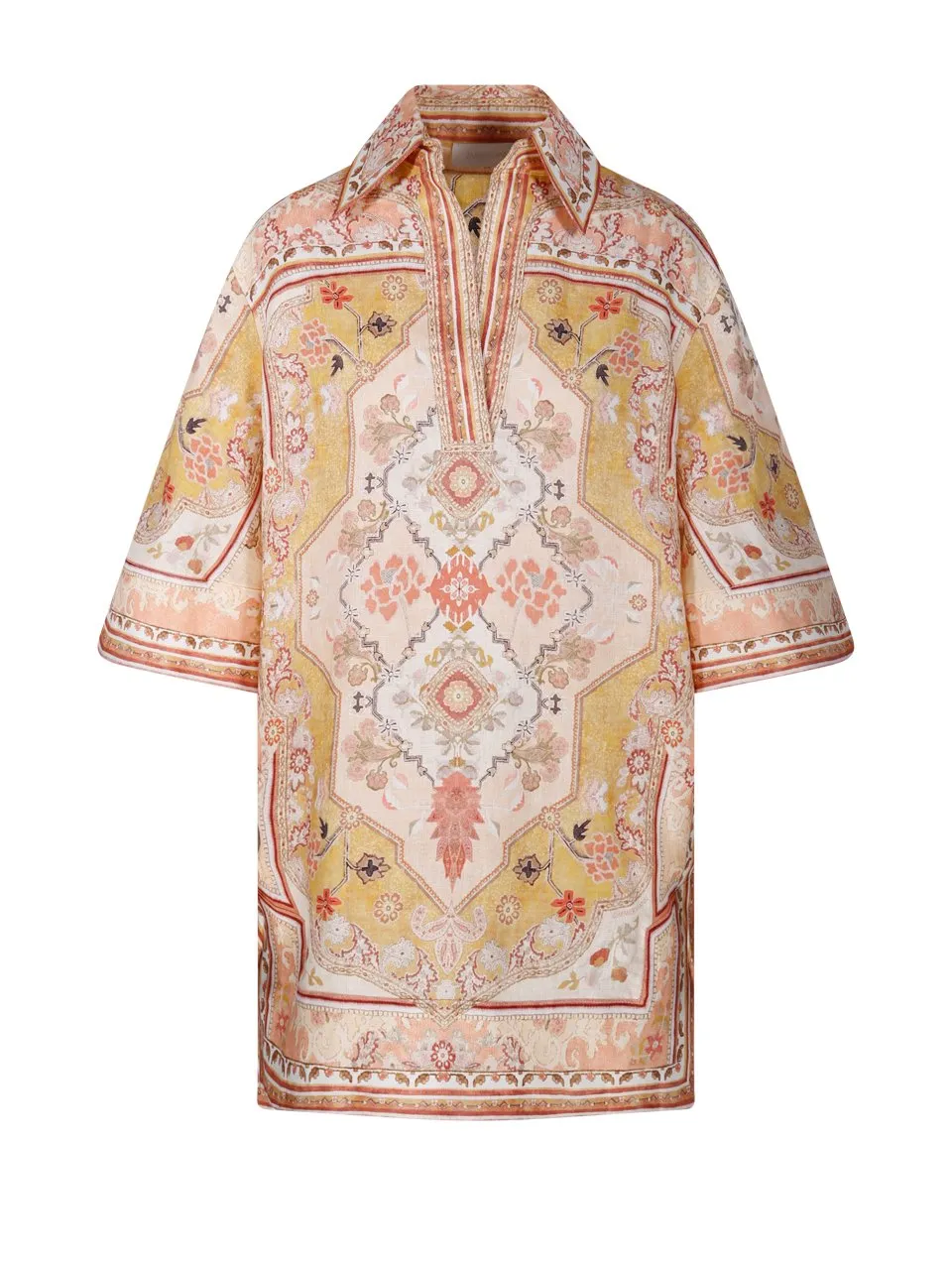 Printed Silk Shirt