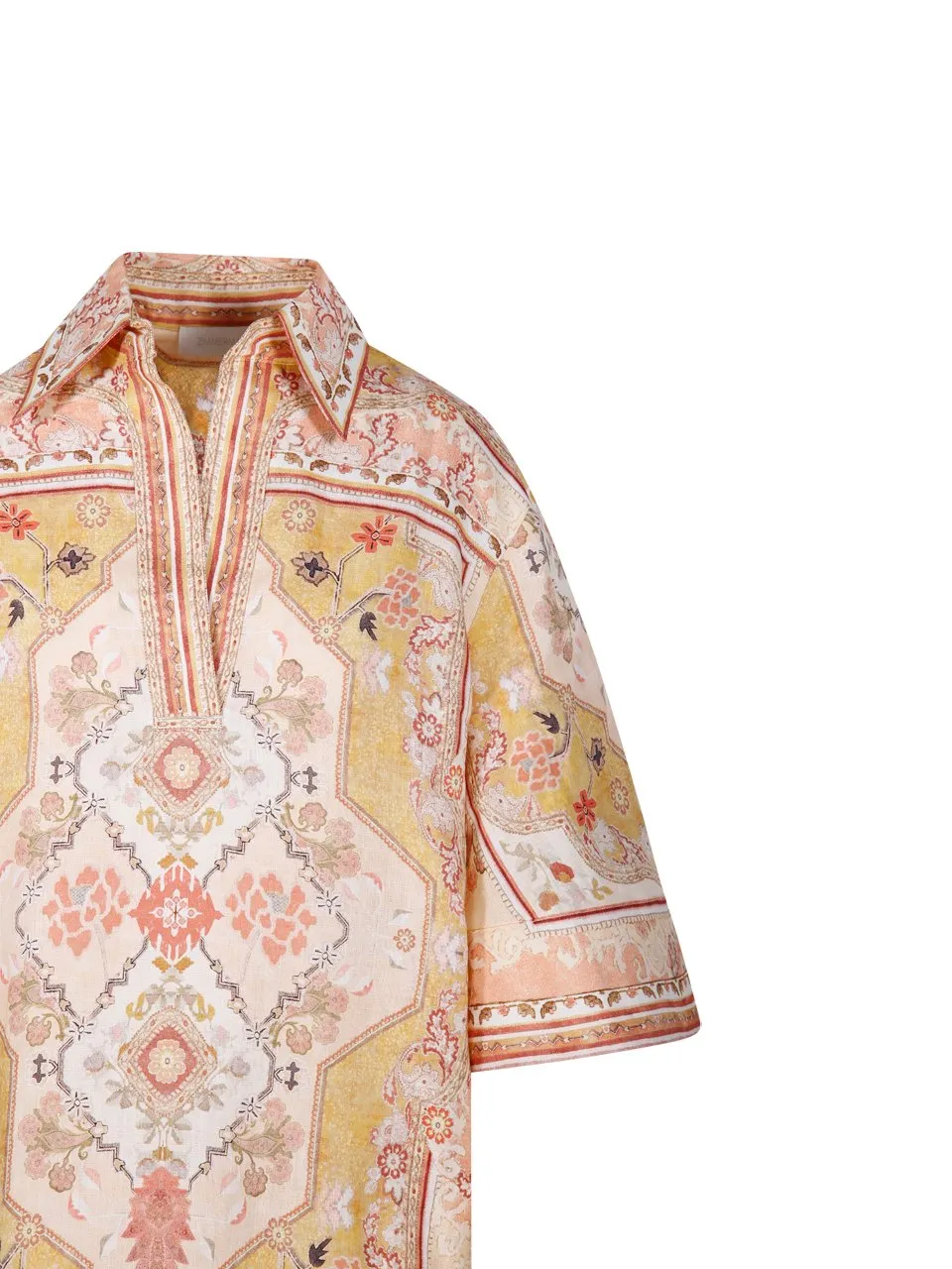 Printed Silk Shirt