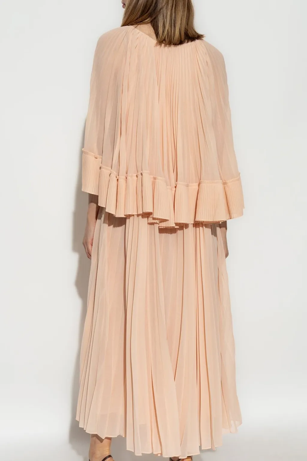 Pleated Maxi Dress