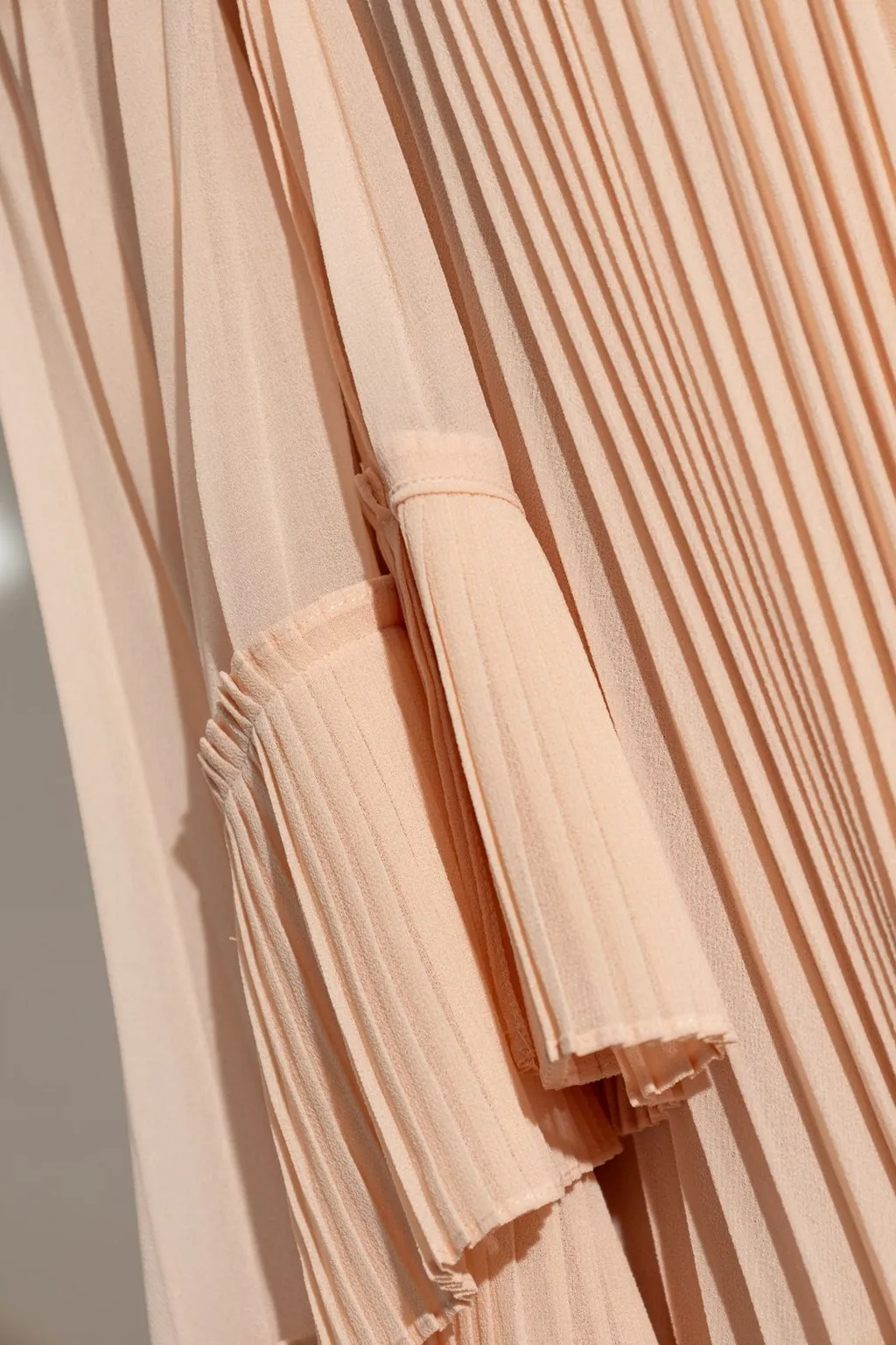 Pleated Maxi Dress