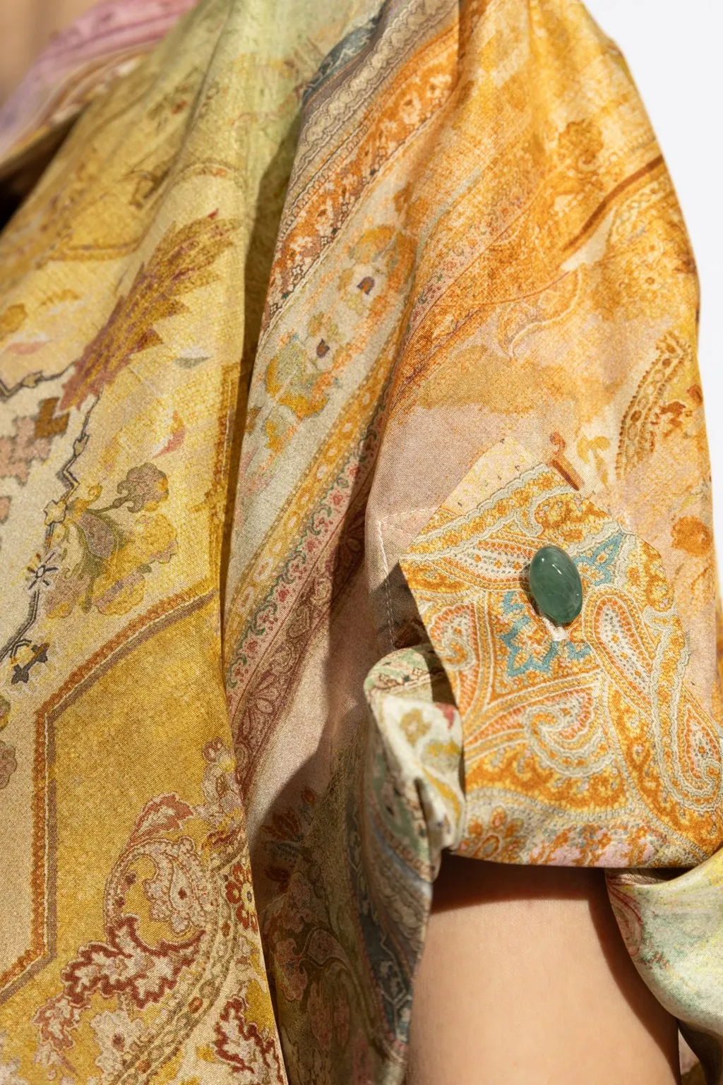 Printed Silk Shirt