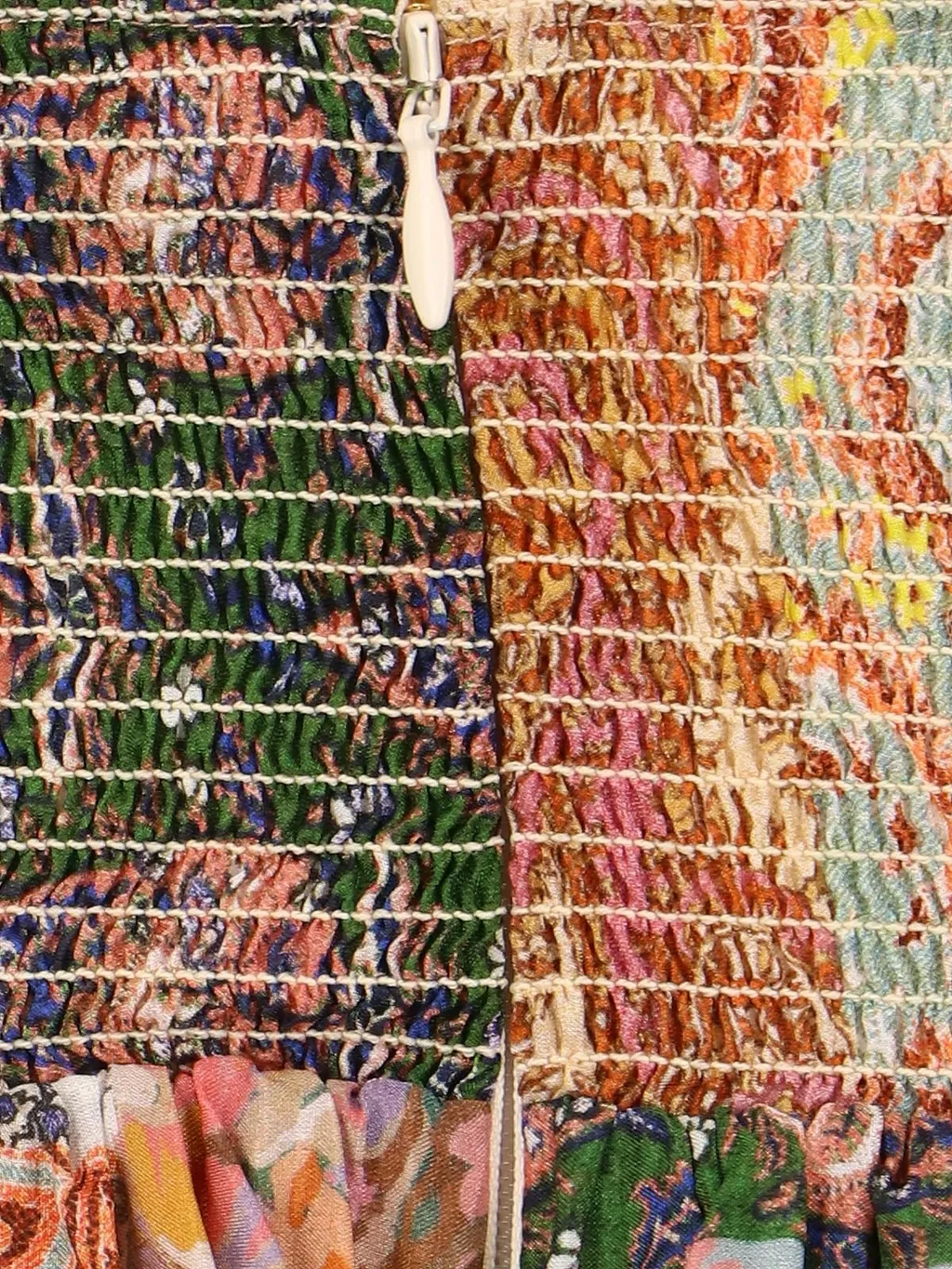 Patchwork Halter Maxi Dress