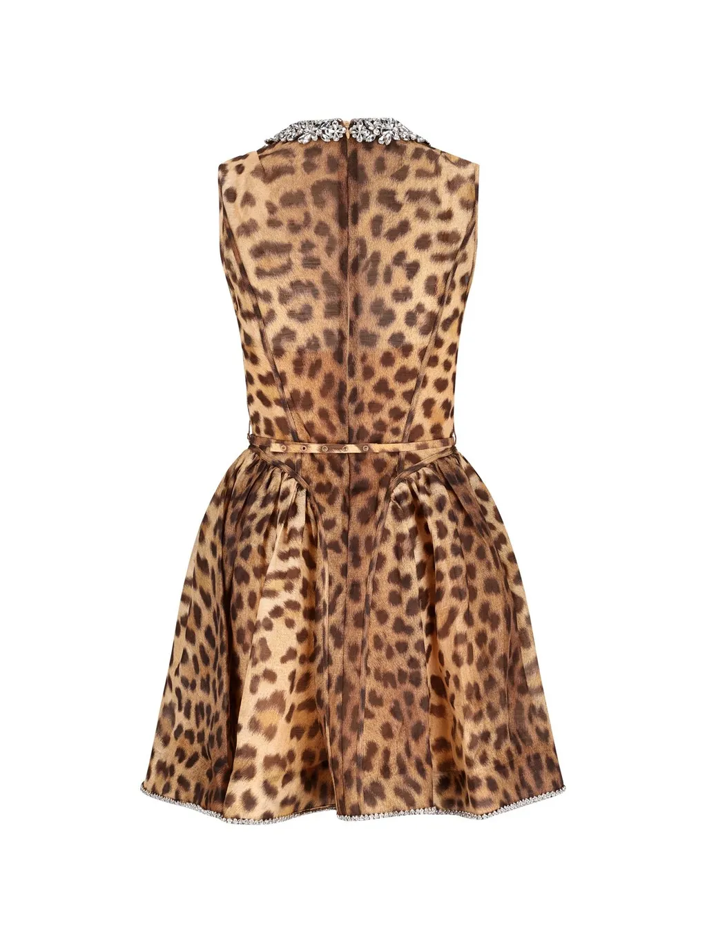 Leopard Print Mini Dress