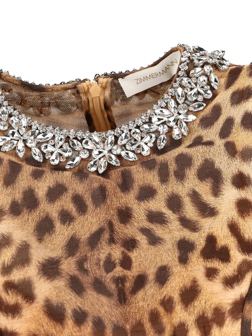 Leopard Print Mini Dress