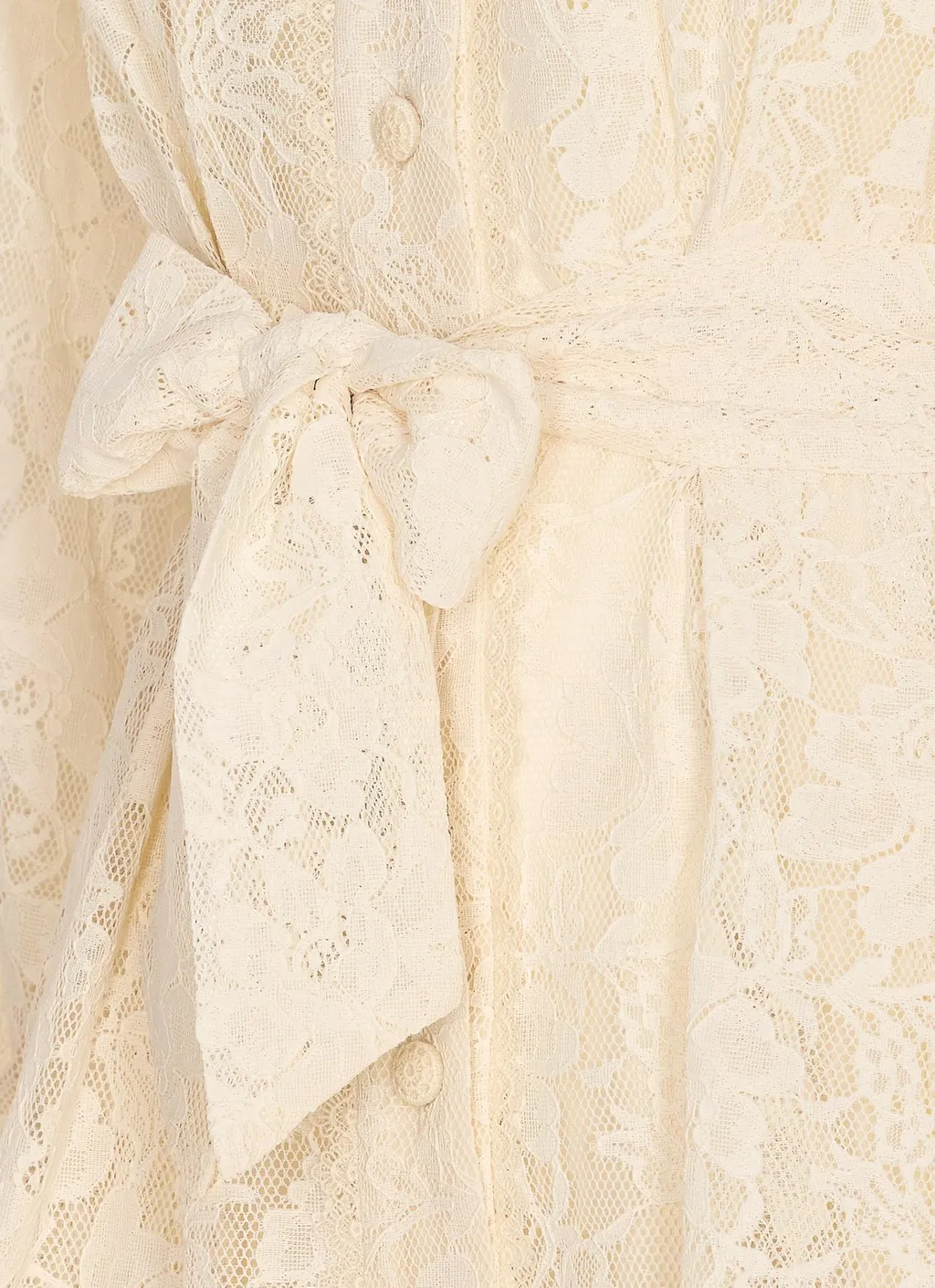 Lace Shirt Dress