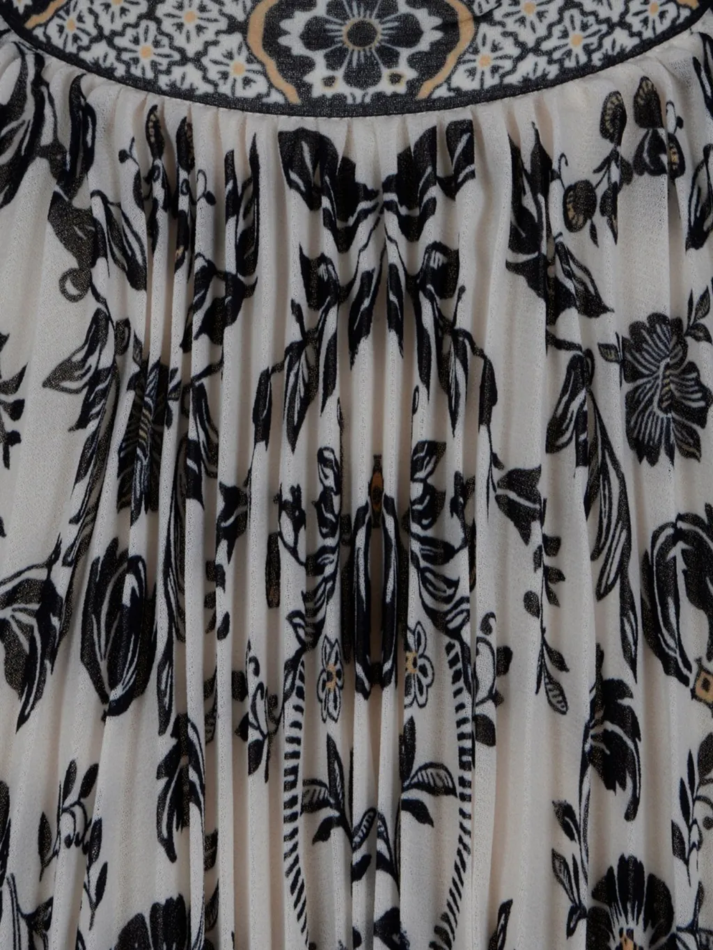 Pleated Cape Dress