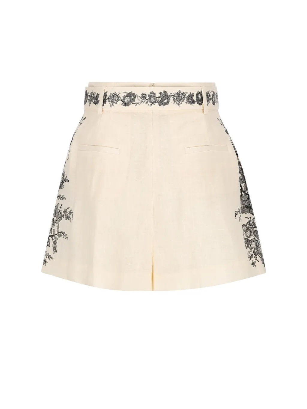 Embroidered Shorts