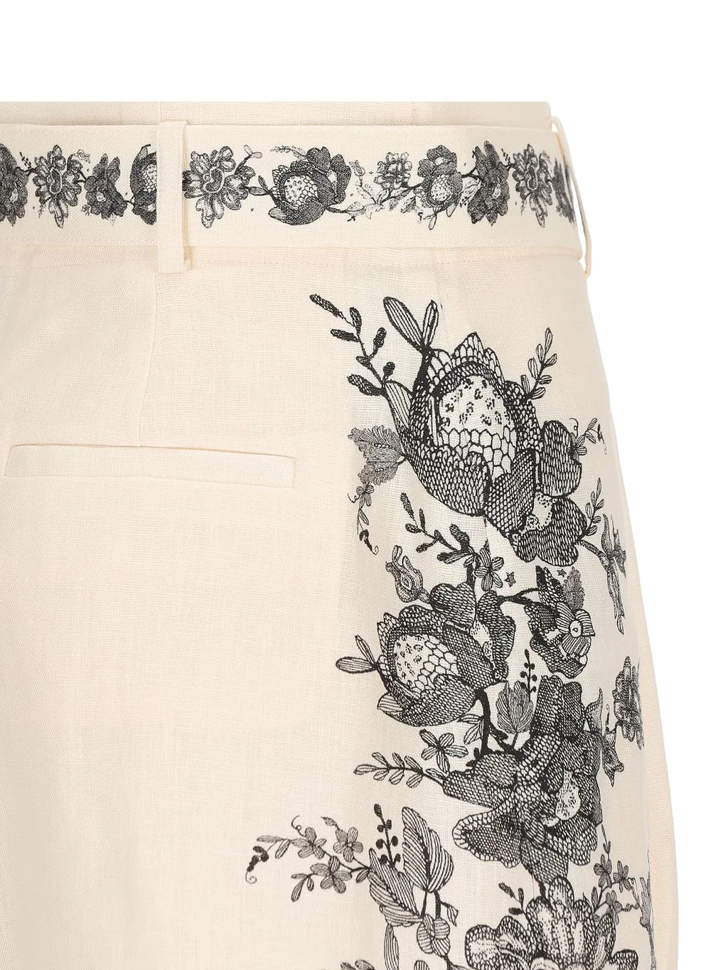 Embroidered Shorts