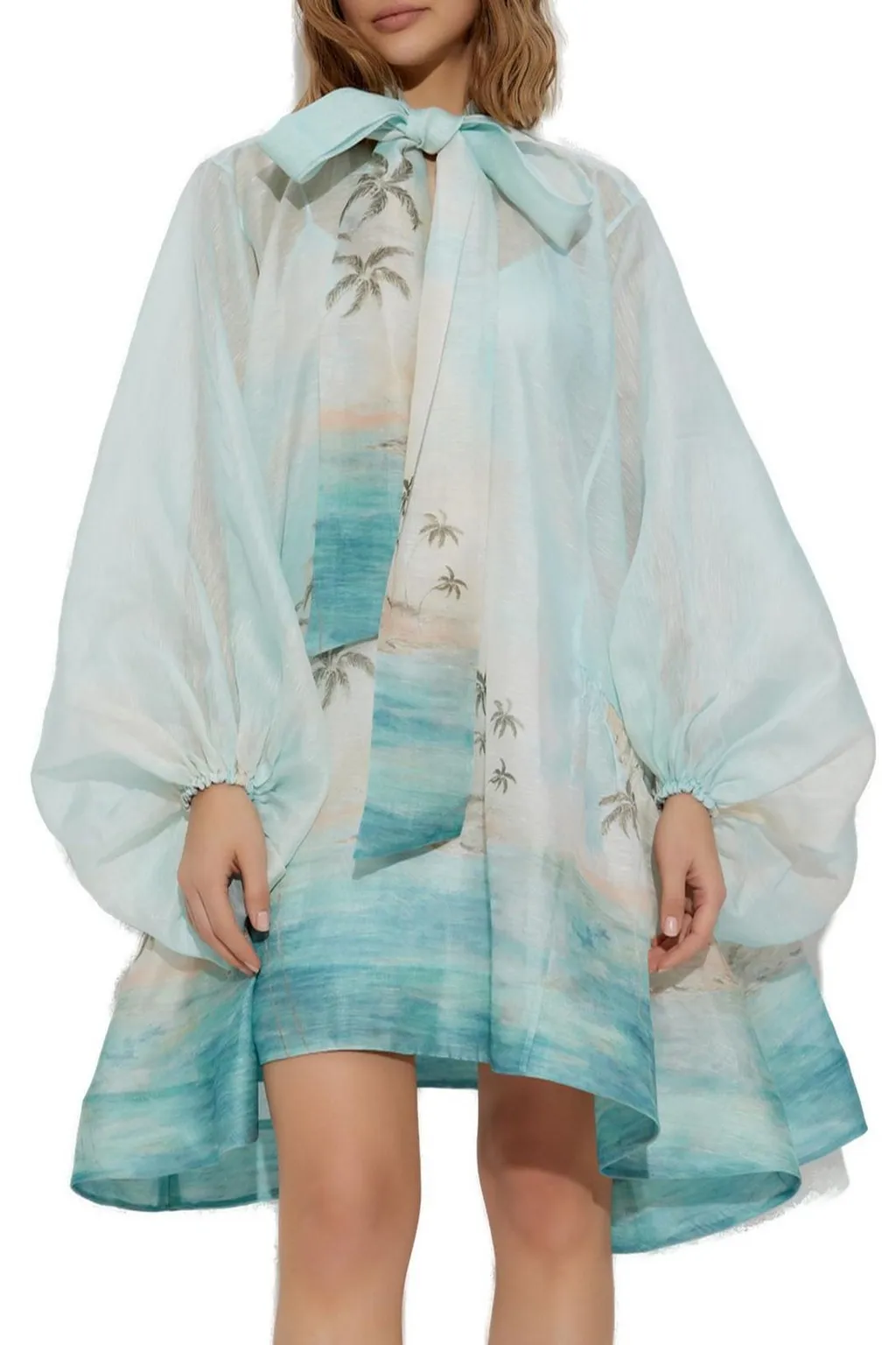 Beach Print Kaftan