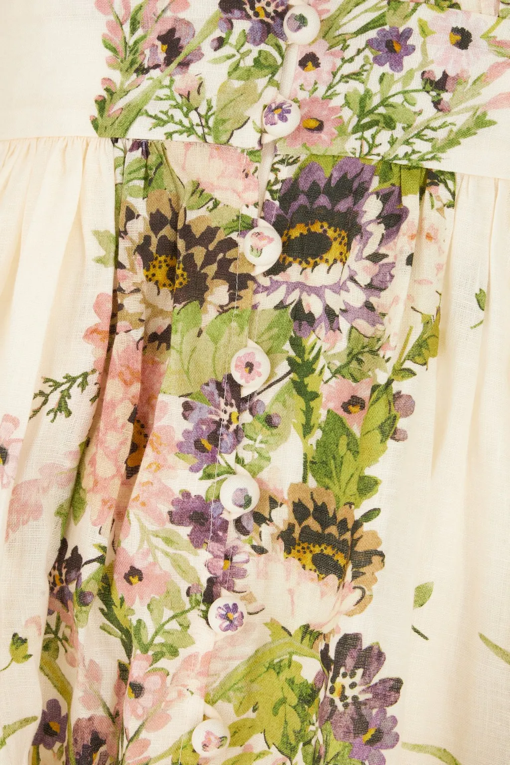 Floral Print Mini Dress