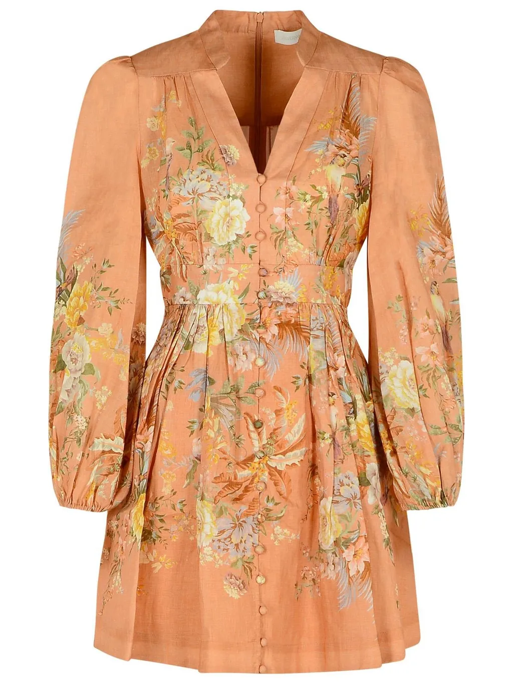 Floral Print Mini Dress