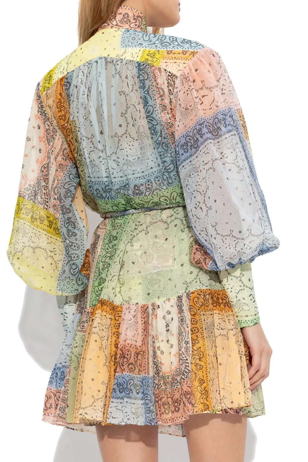Patchwork Mini Dress