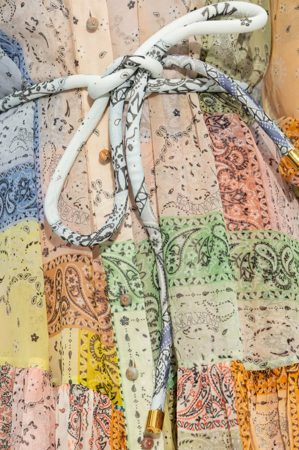 Patchwork Mini Dress