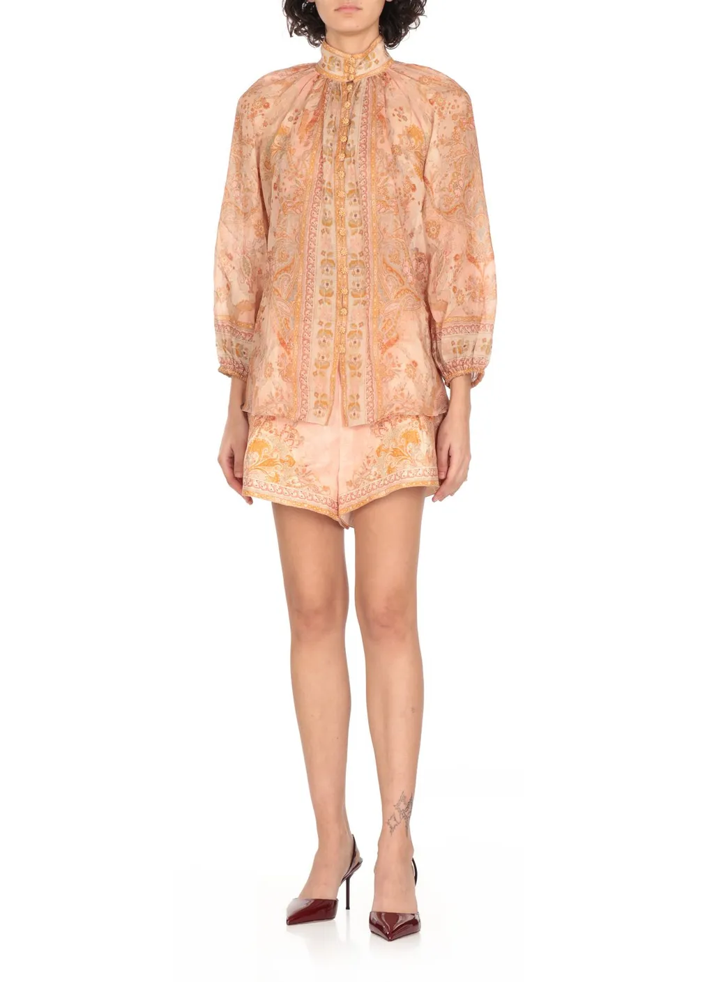 Paisley Print Blouse