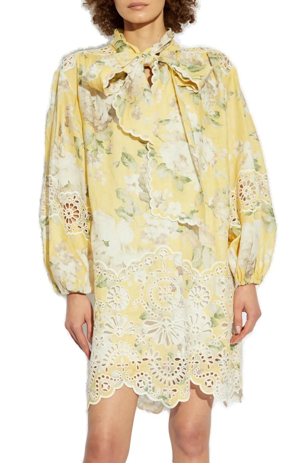 Floral Print Mini Dress