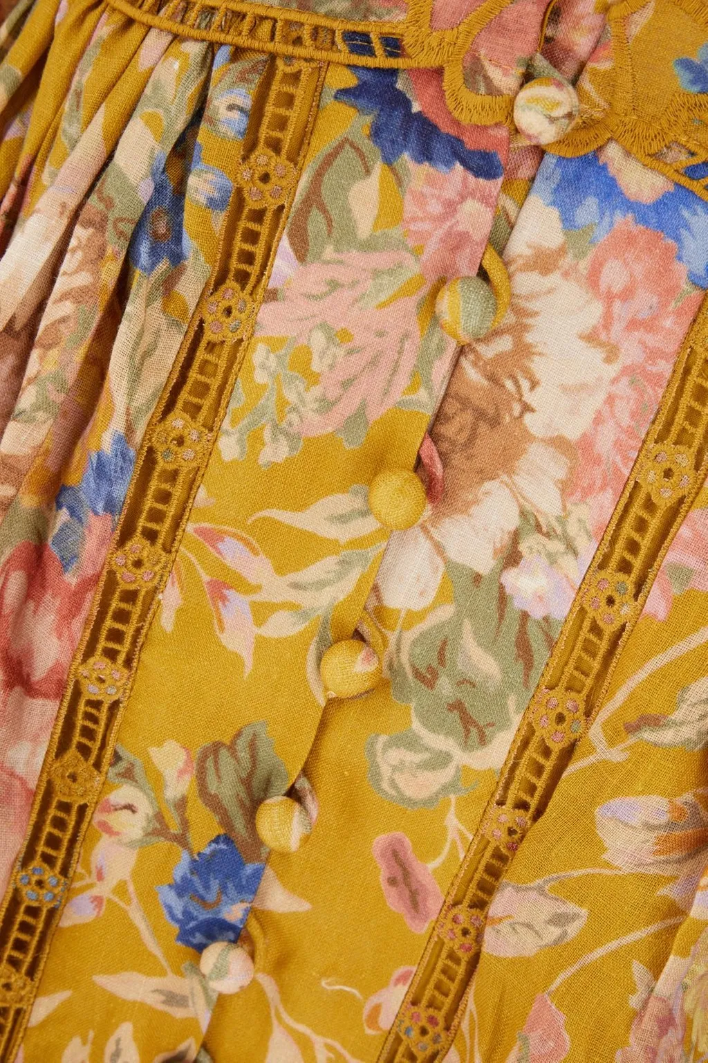 Floral Print Mini Dress