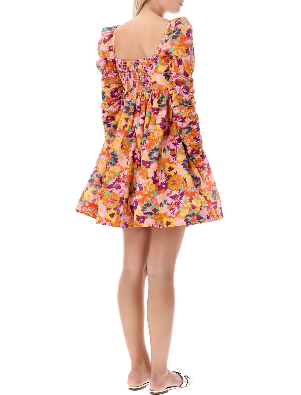 Floral Print Mini Dress