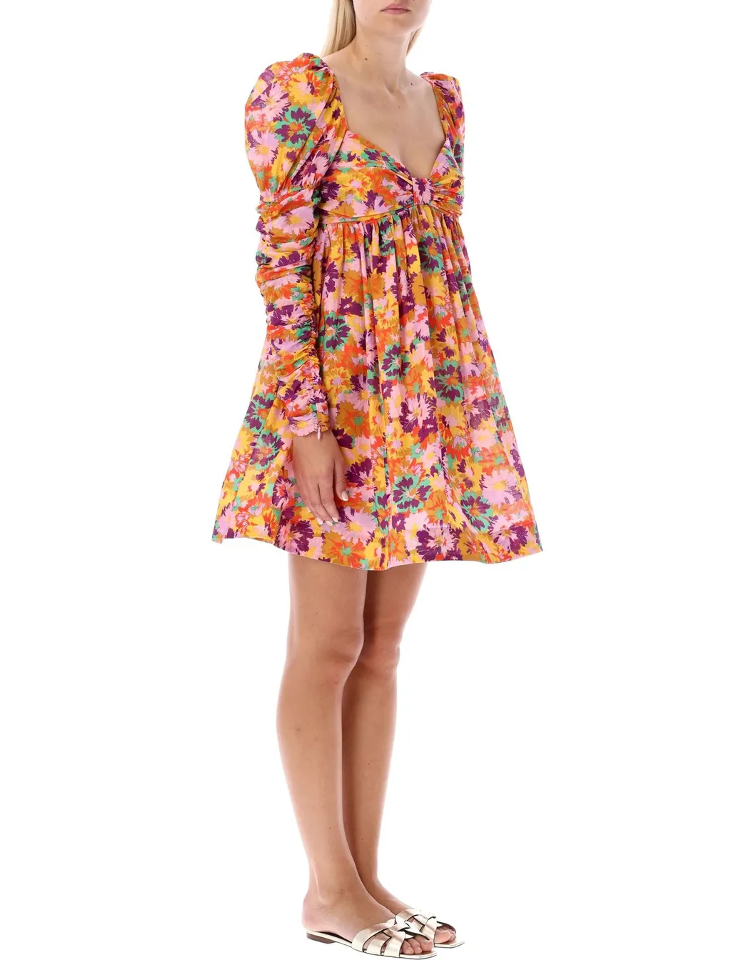 Floral Print Mini Dress