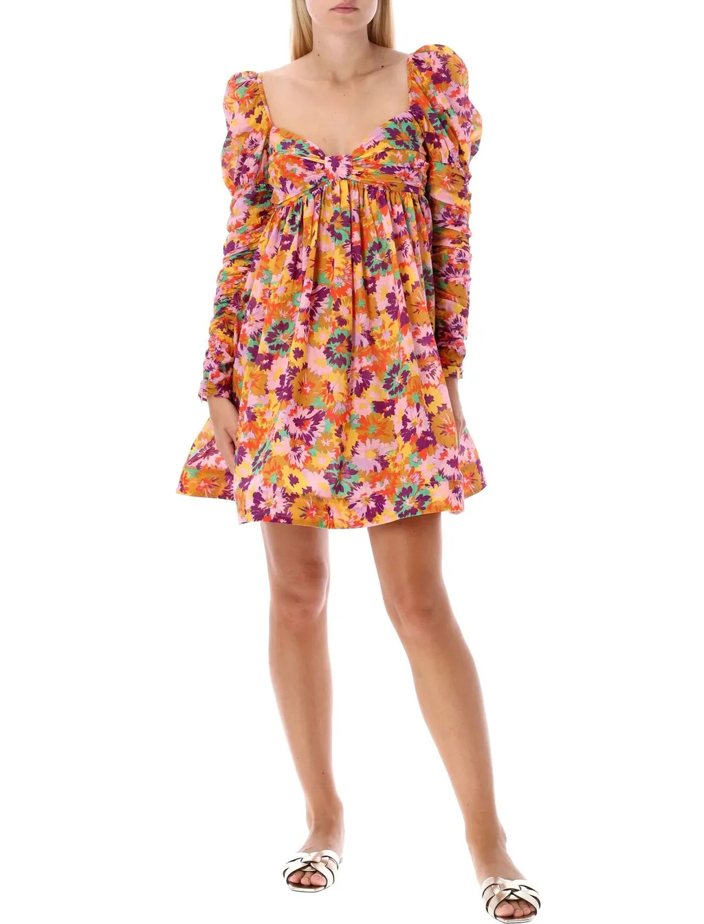 Floral Print Mini Dress
