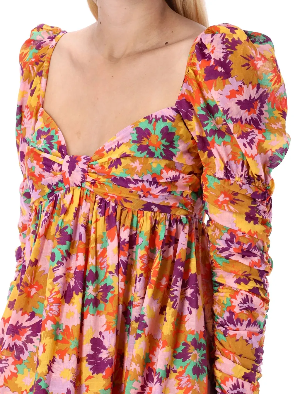 Floral Print Mini Dress