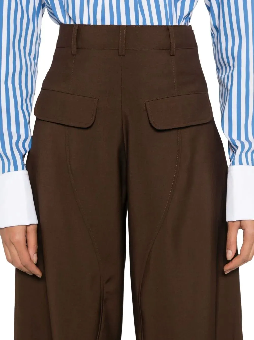 Wide-Leg Trousers