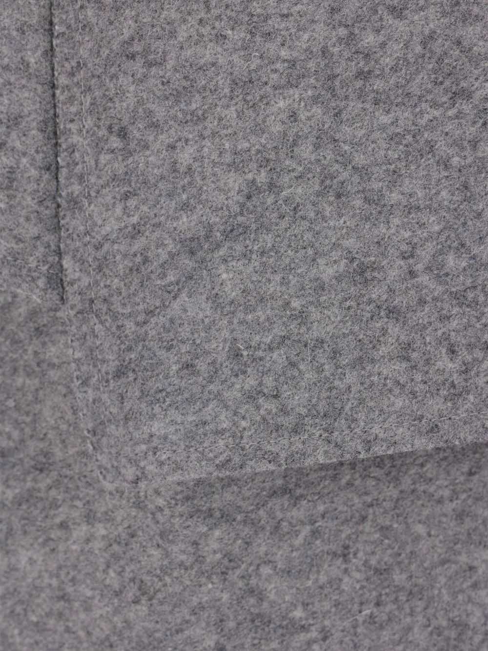 Asymmetric Wool Skirt