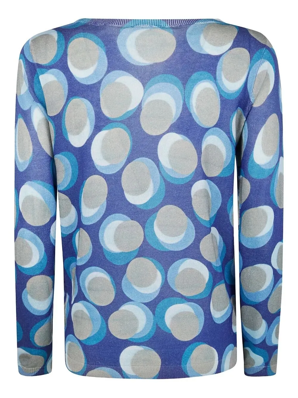 Abstract Dot Print Sweater