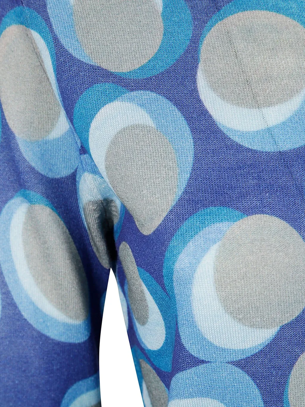 Abstract Dot Print Sweater