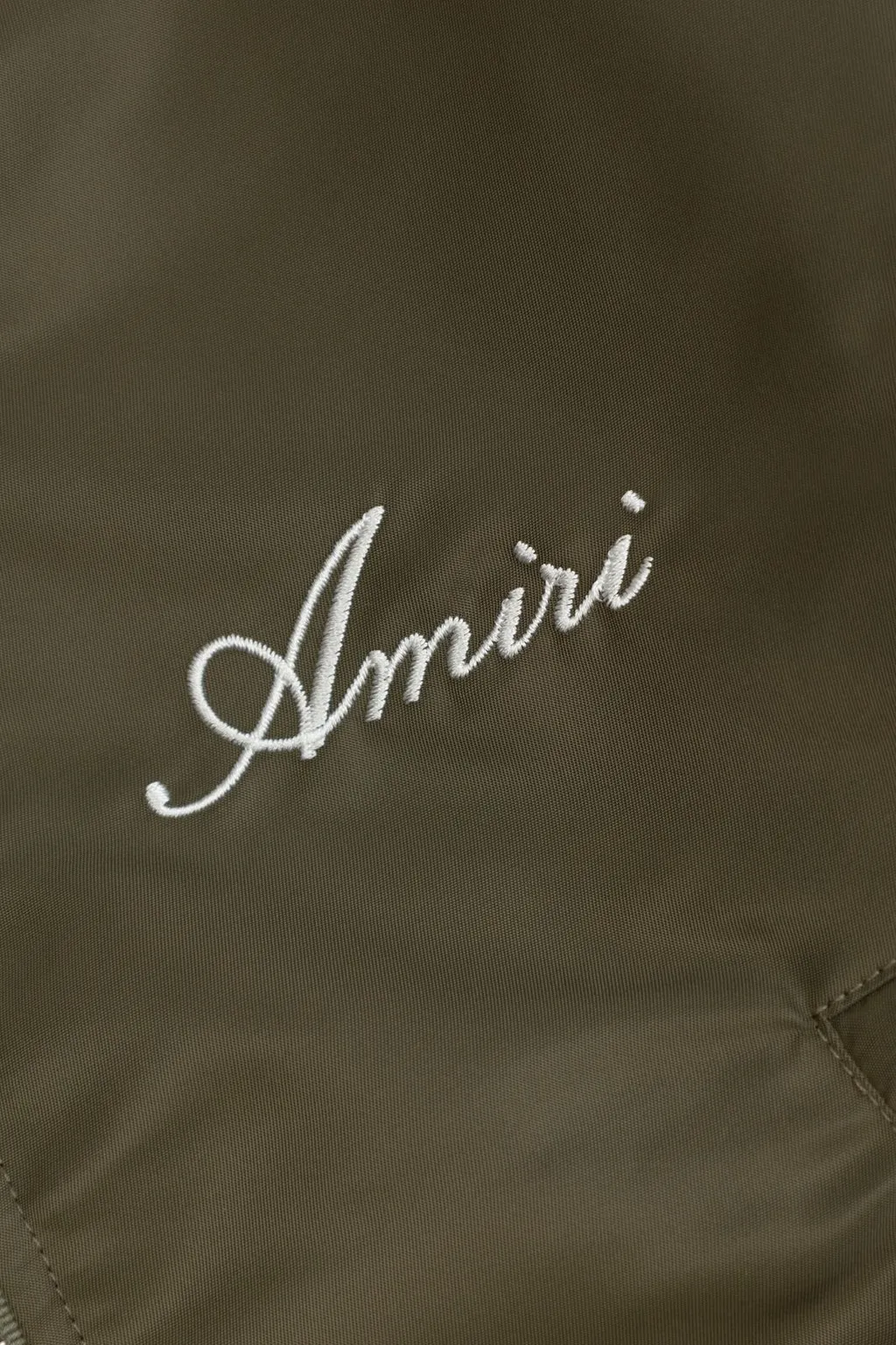 Bomber Jacket With Bone Detail