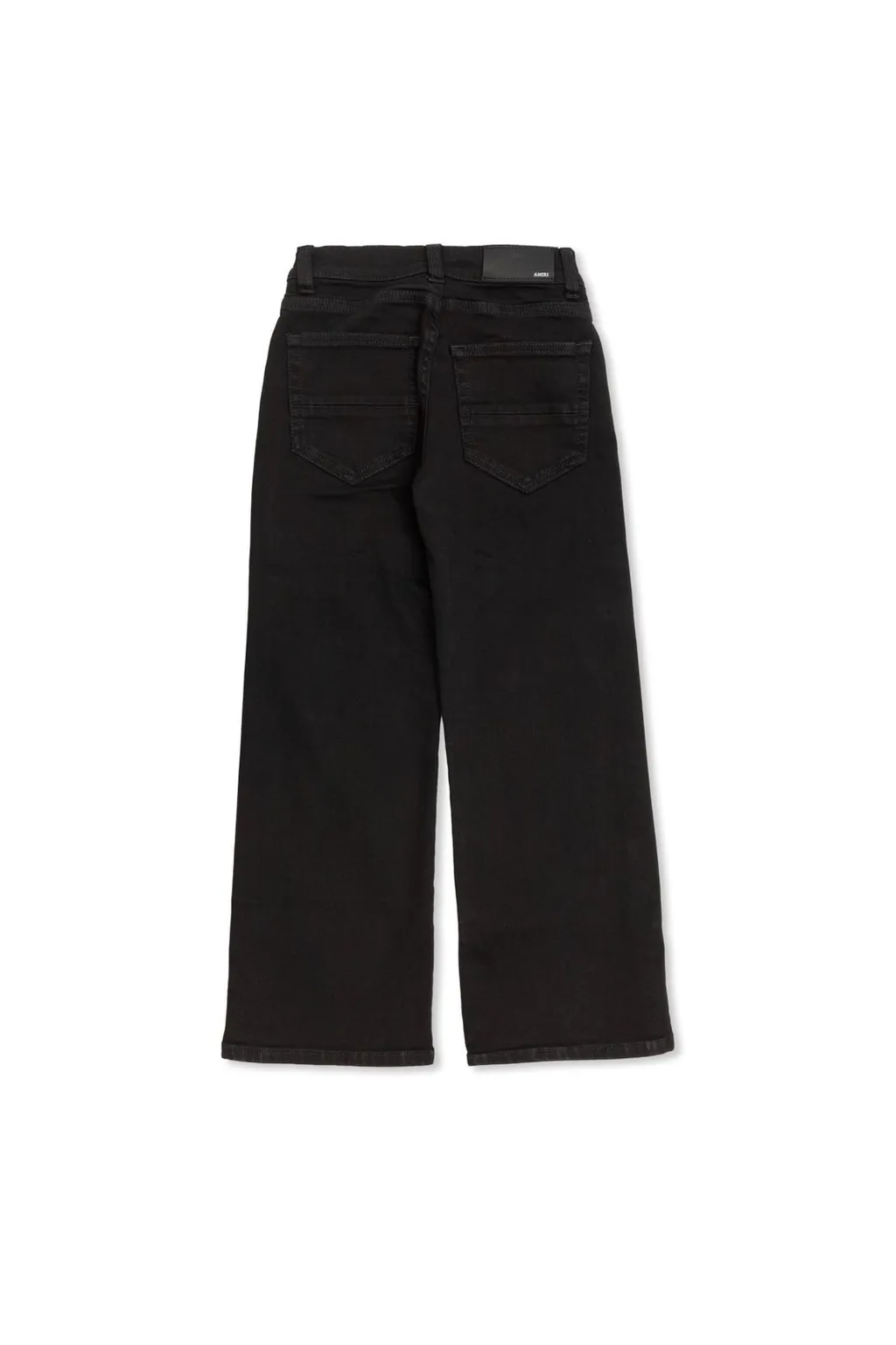 Wide-Leg Jeans With Distressed Detailing