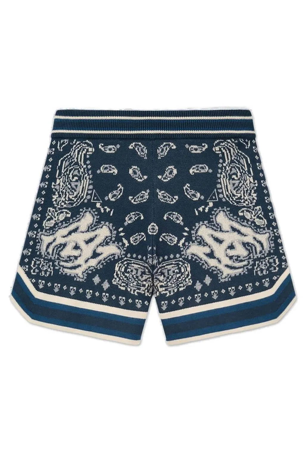 Bandana Print Knit Shorts