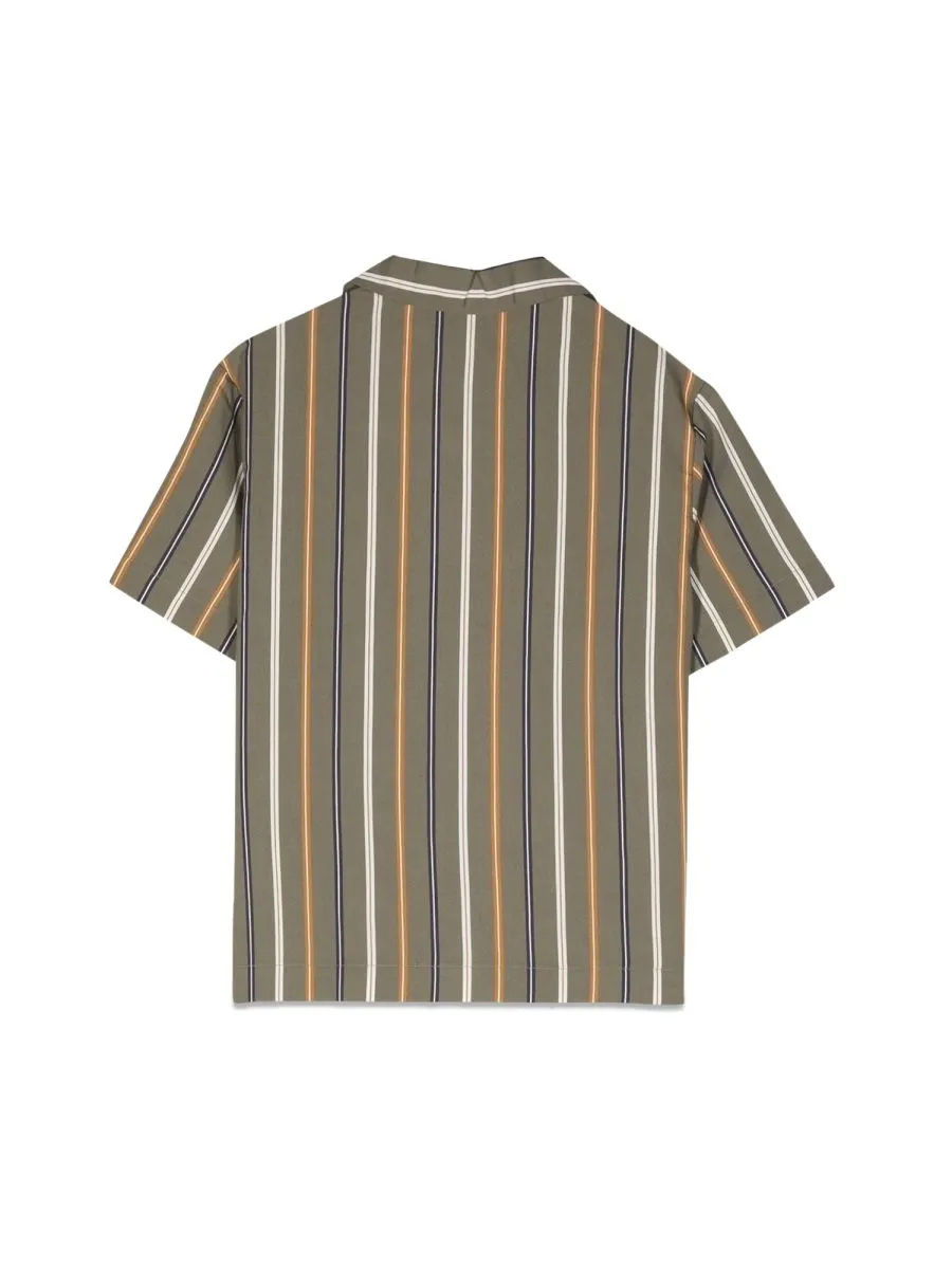 Short Sleeve Camp Collar Shirt