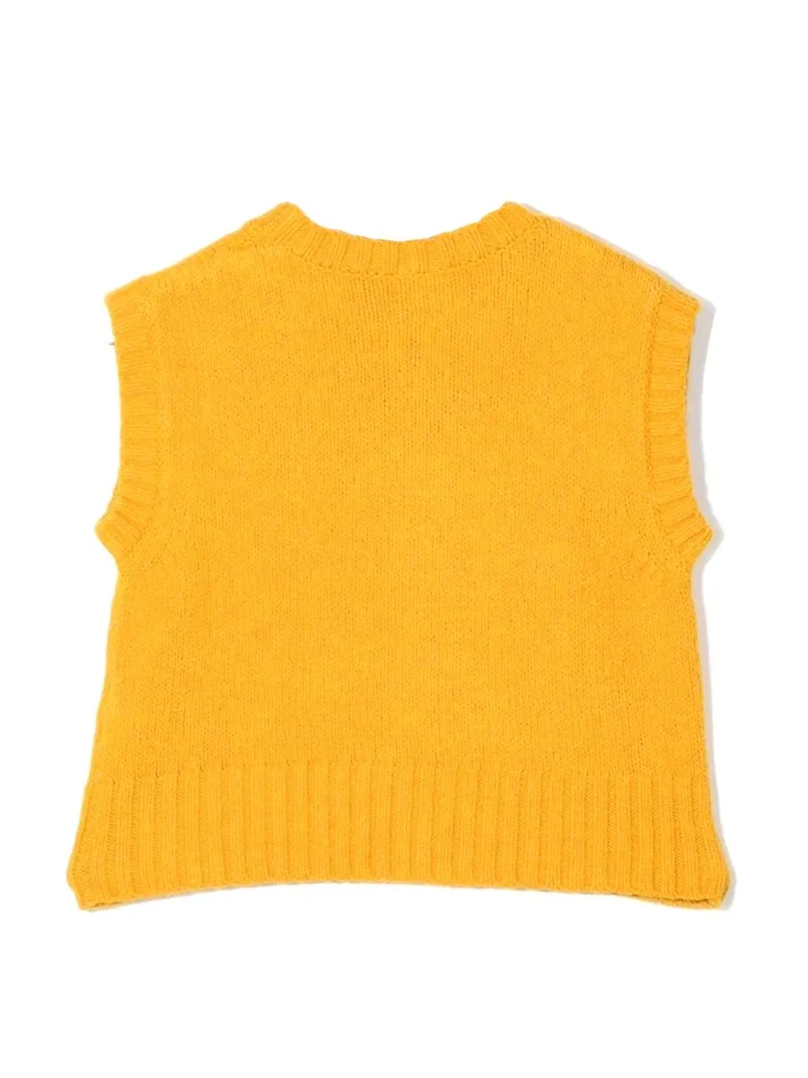 Crewneck Knit Vest