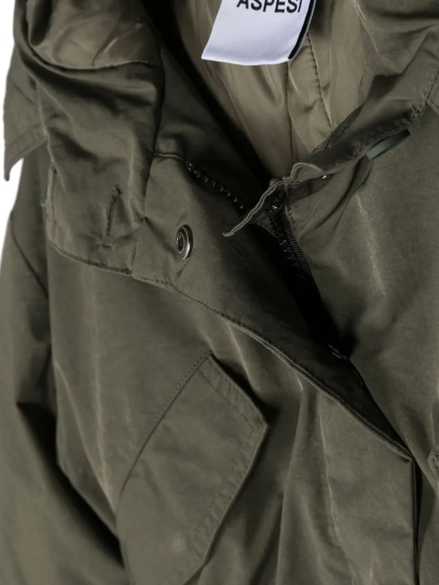 Parka With Drawstring Waist
