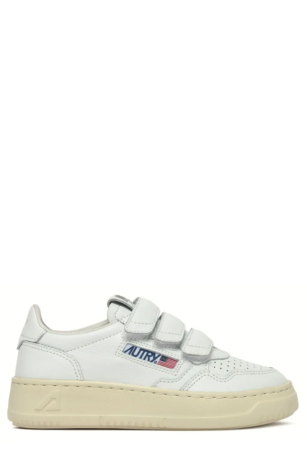 Low-Top Sneakers With Velcro Straps