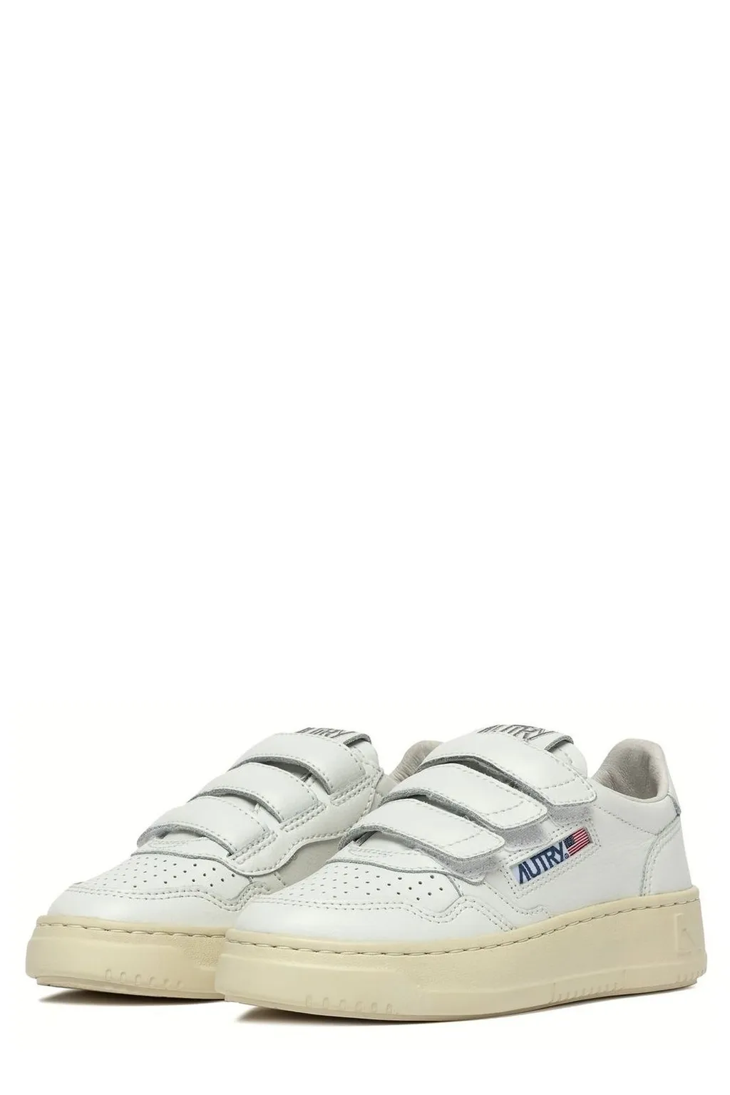 Low-Top Sneakers With Velcro Straps