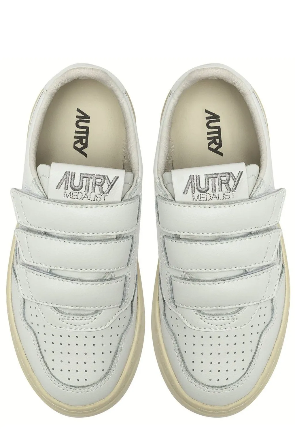Low-Top Sneakers With Velcro Straps