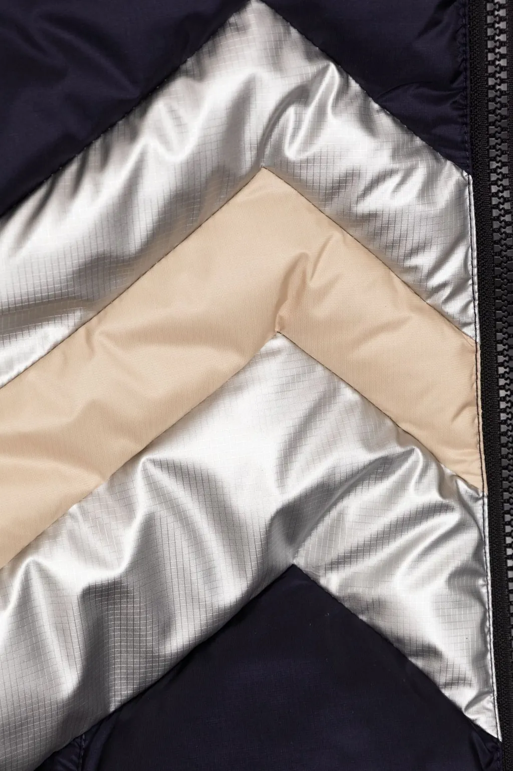 Chevron Puffer Jacket