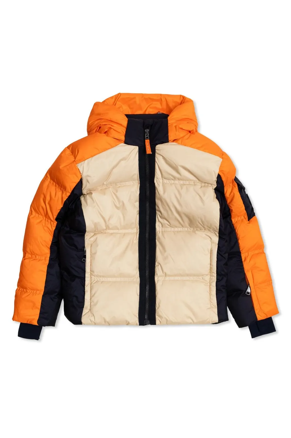 Colorblock Puffer Jacket