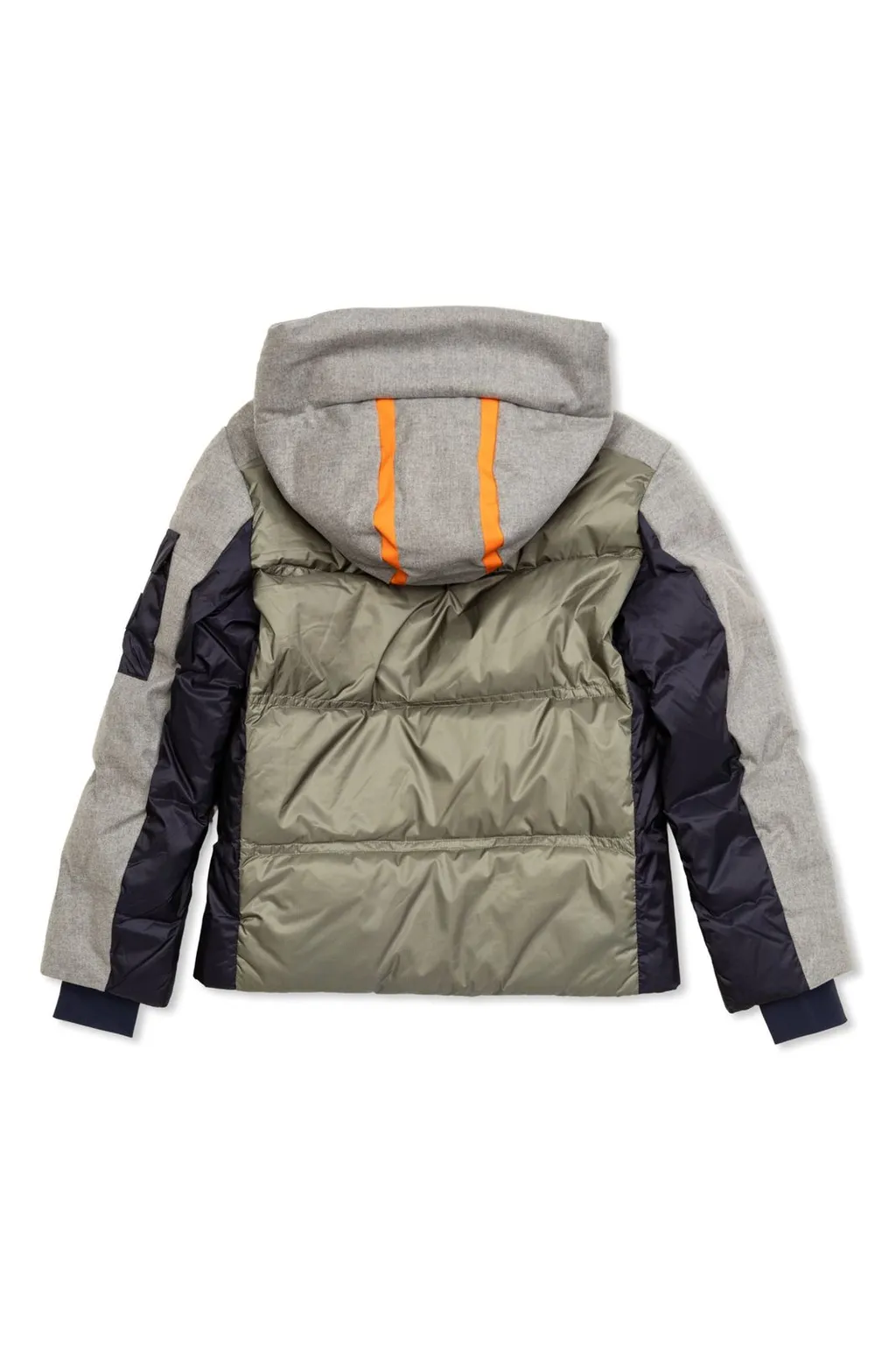 Colorblock Puffer Jacket