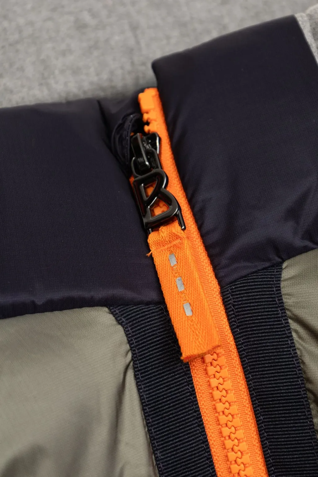 Colorblock Puffer Jacket