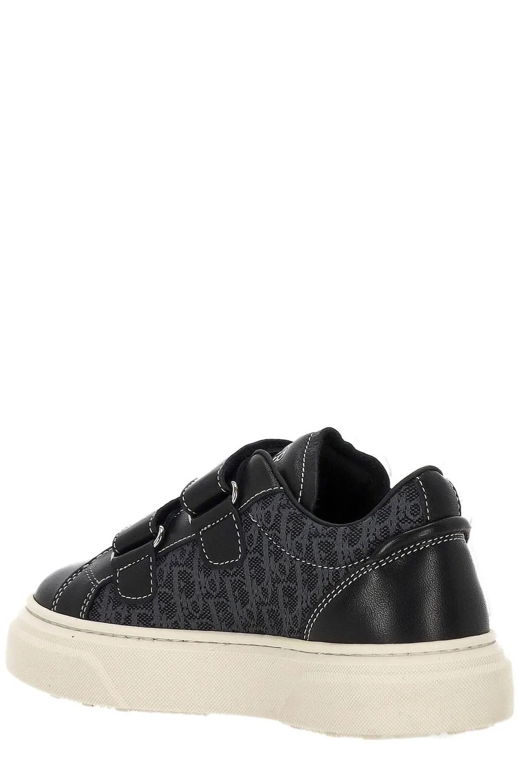 Low-Top Sneakers With Velcro Straps